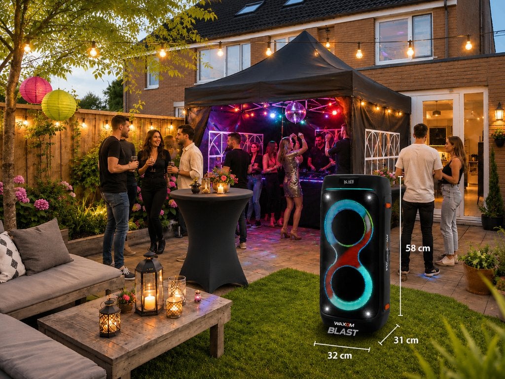 Feestje? Partyspeaker Verhuur Utrecht, Ophalen, Zo goed als nieuw, Verjaardag
