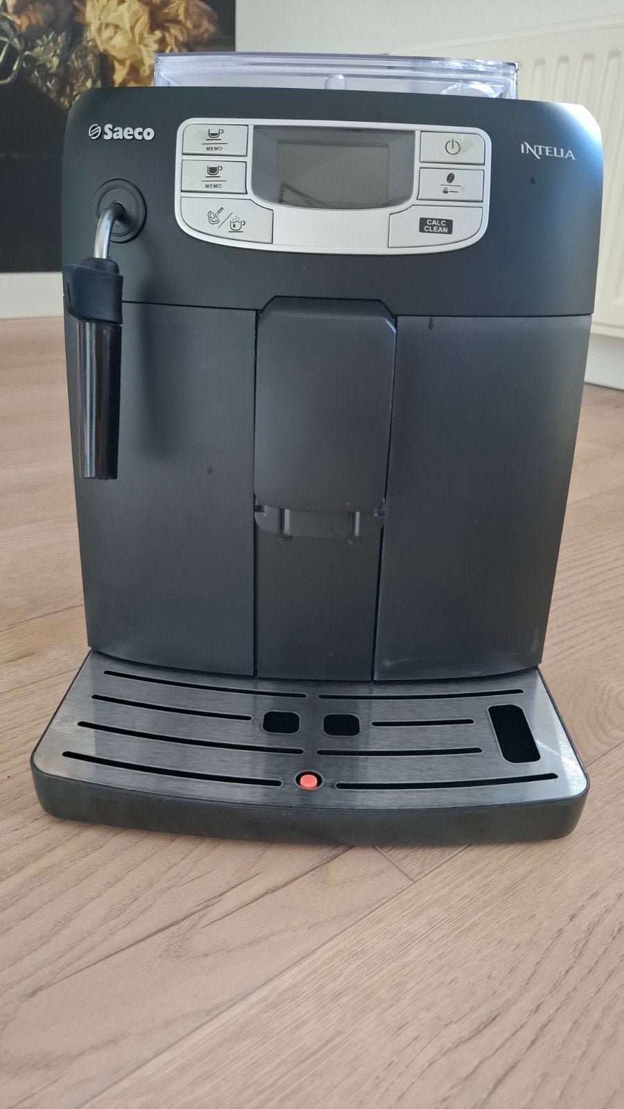 Saeco Intelia HD8751/11 Volautomatische Espressomachine, Gebruikt, Espresso apparaat, 10 kopjes of meer, Afneembaar waterreservoir