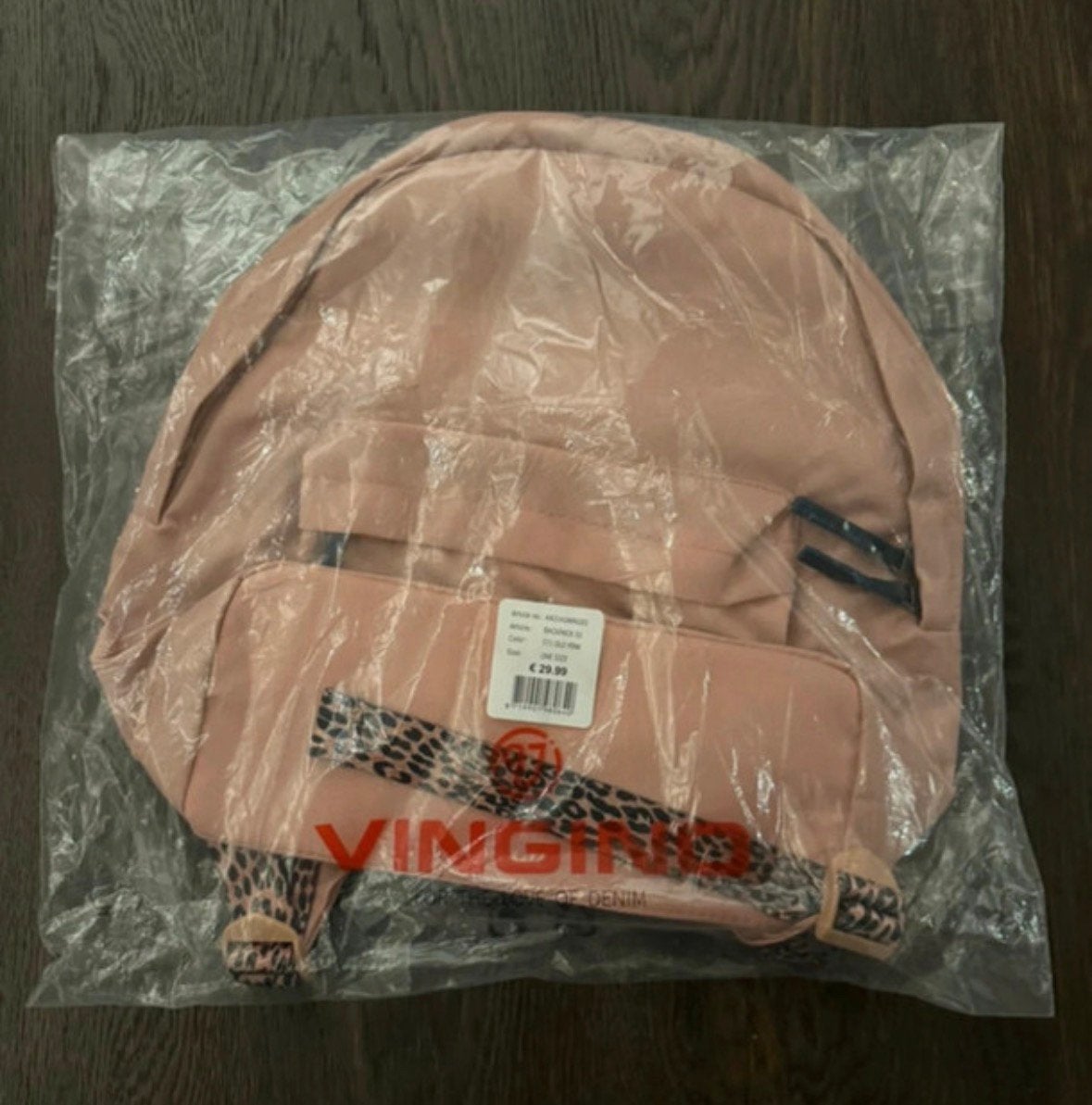 Nieuwe zacht roze rugzak van Vingino., Ophalen of Verzenden, Nieuw, Overige merken, 30 tot 45 cm