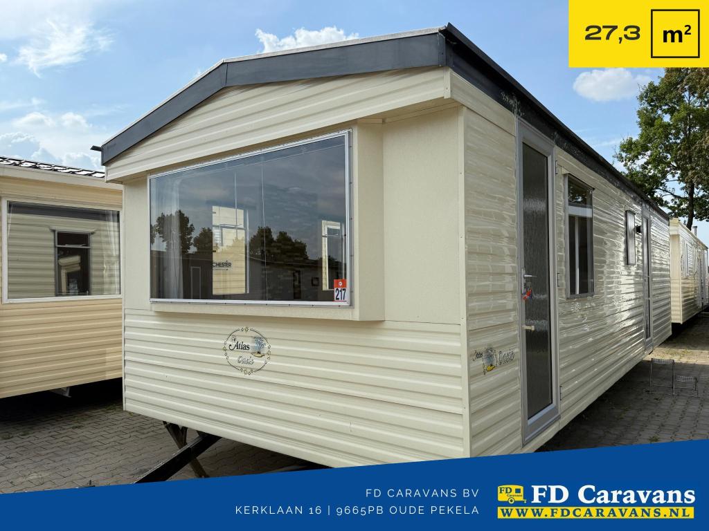 Atlas Oasis 8.80x3.10 2 Slpk Incl. Transport, Tot en met 4