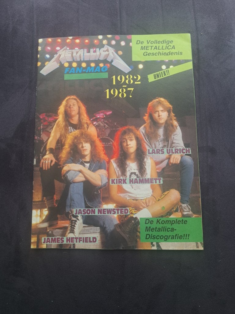 Metallica Fan Mag, Verzenden, Zo goed als nieuw, Boek, Tijdschrift of Artikel