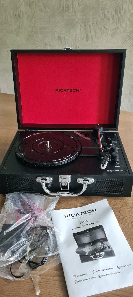 Ricatech platenspeler RTT25, Ophalen of Verzenden, Nieuw, Platenspeler, Overige merken