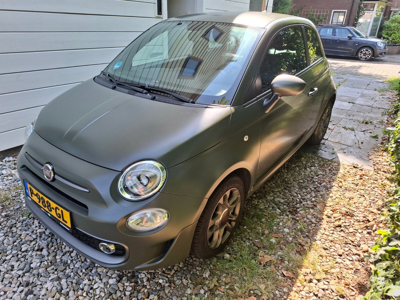 Fiat 500 1.2 69pk Start & Stop 2018 Groen, Voorwielaandrijving, 1242 cc, 4 cilinders, 4 stoelen