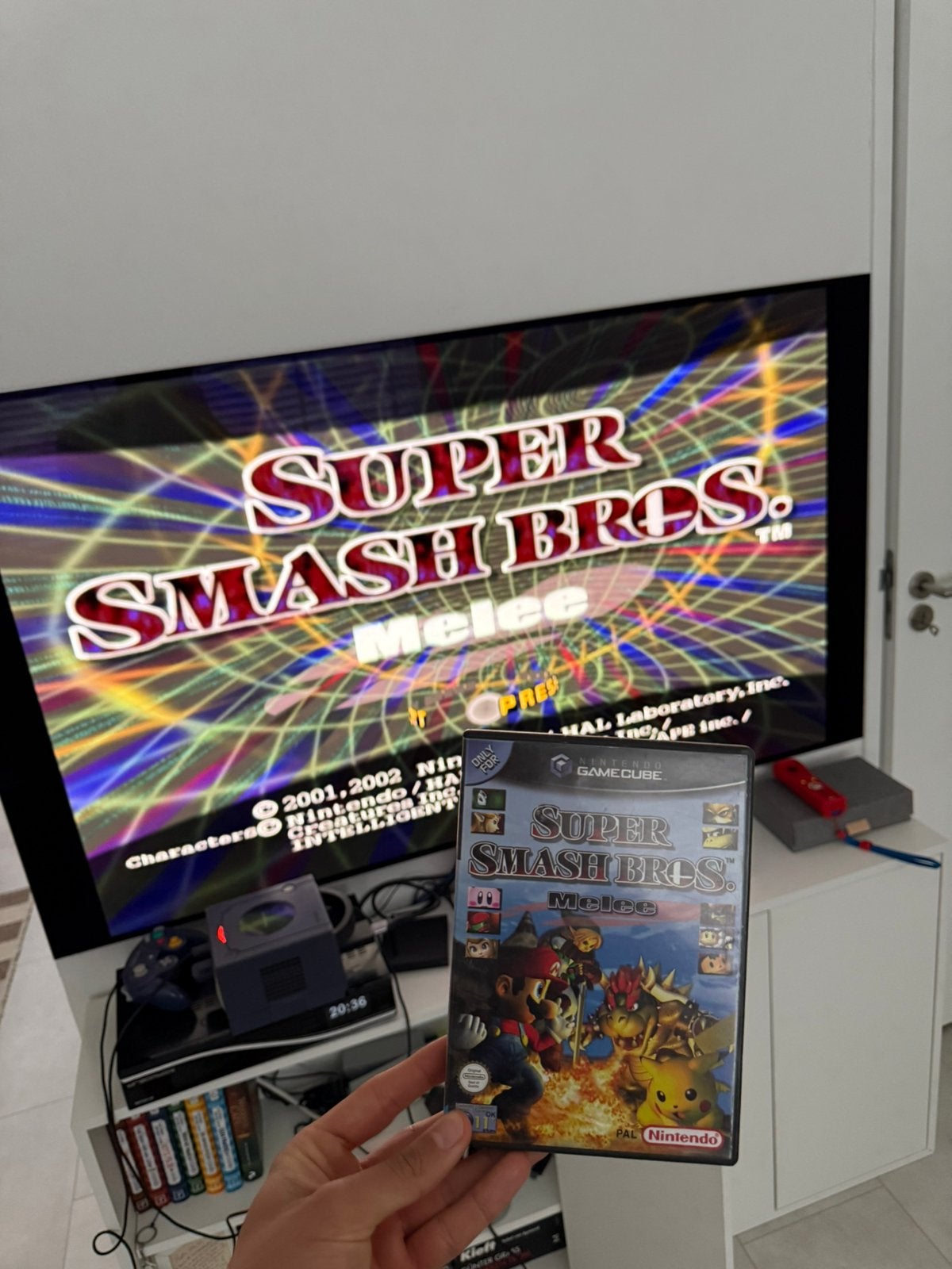 Super smash bros gamecube, Vechten, Ophalen of Verzenden, Zo goed als nieuw, 3 spelers of meer