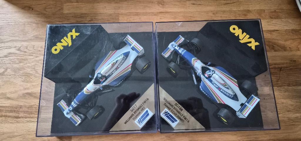 Onyx schaalmodelset van FW16 Hill en Coulthard, Ophalen of Verzenden, Zo goed als nieuw, Auto, Overige merken