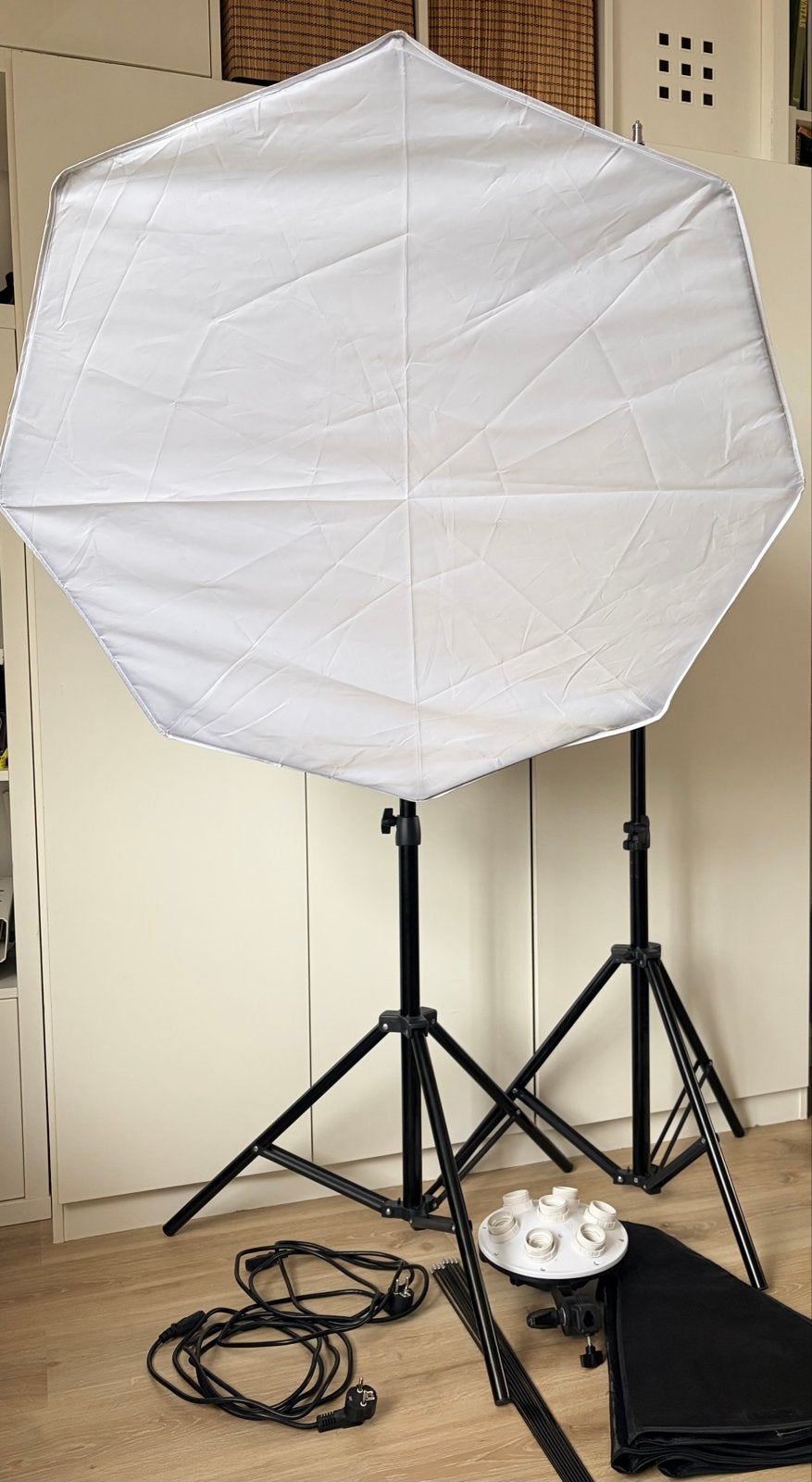 Caruba All in 1 Lichtset (Octabox / LED) Duo kit / Koopje!, Overige merken, Belichting, Ophalen, Zo goed als nieuw