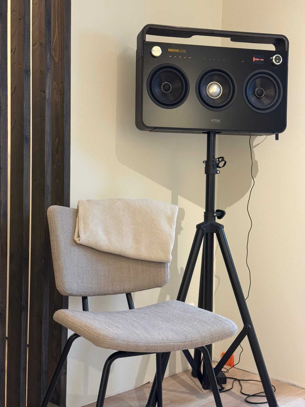 🔊 grote speaker van TDK 3 Speaker Boombox - Uniek!, Audio, Tv en Foto, Luidsprekers, Ophalen, Zo goed als nieuw