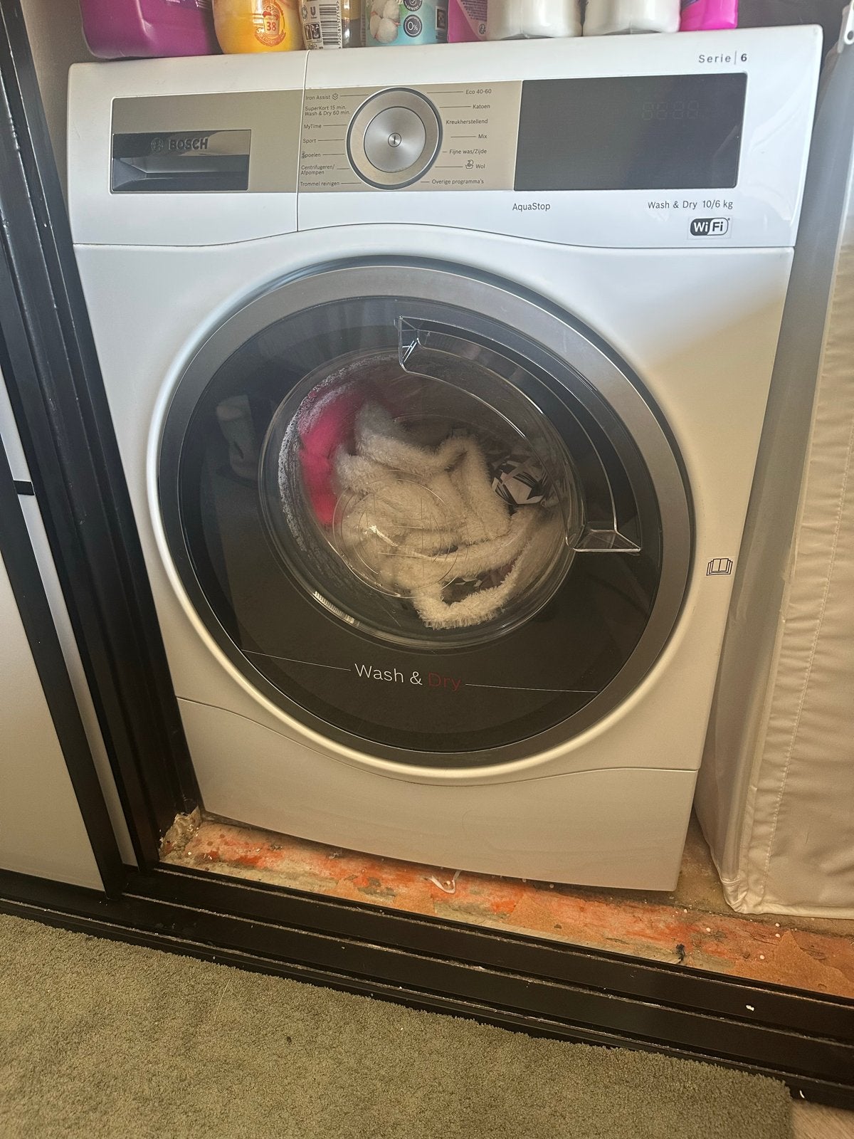 Bosch Serie 6 Wash & Dry 10/6 kg - 3 jaar oud