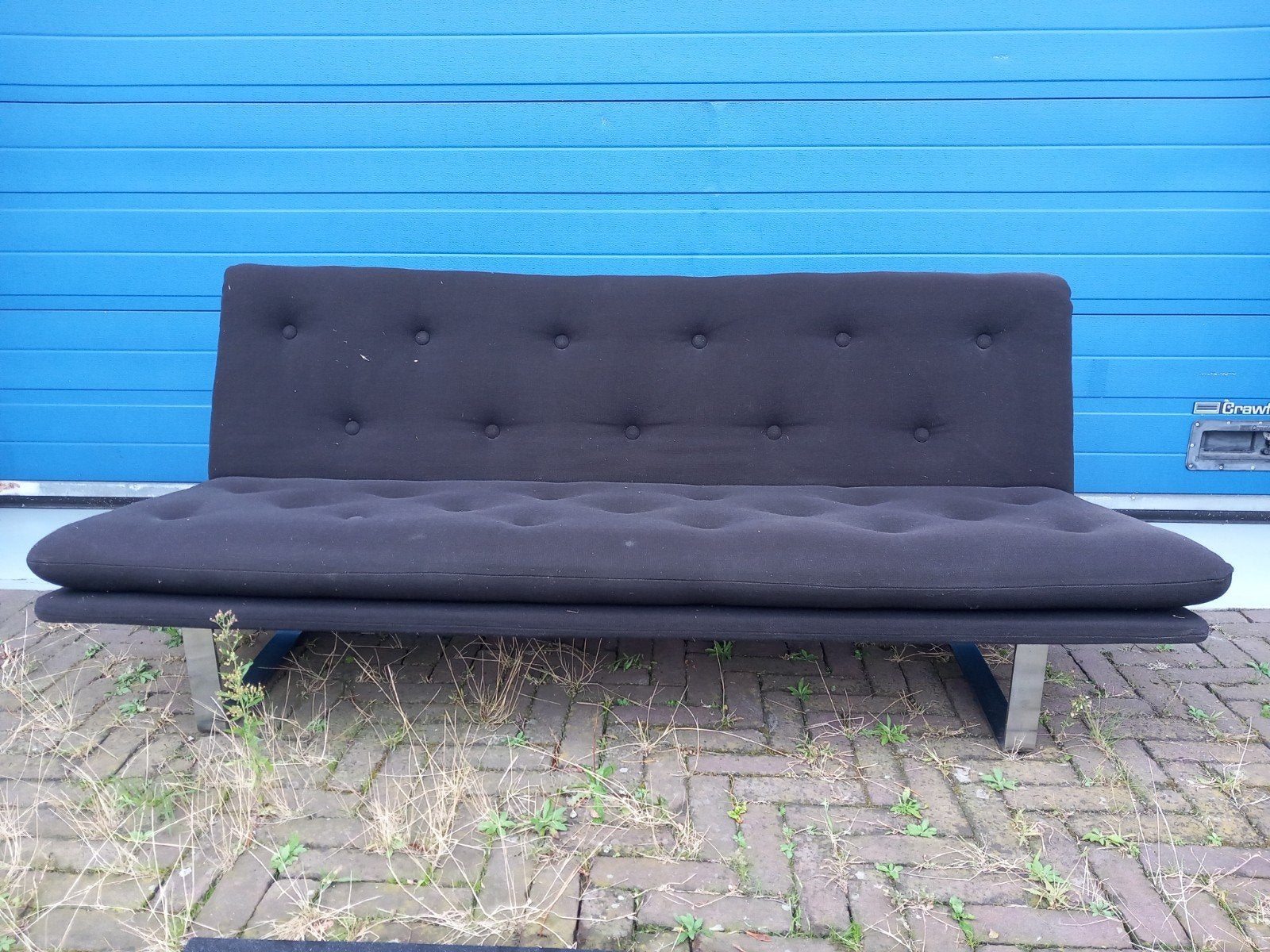 Artifort 3 zitbank C684, Huis en Inrichting, Ophalen, Gebruikt, 150 tot 200 cm, Vintage