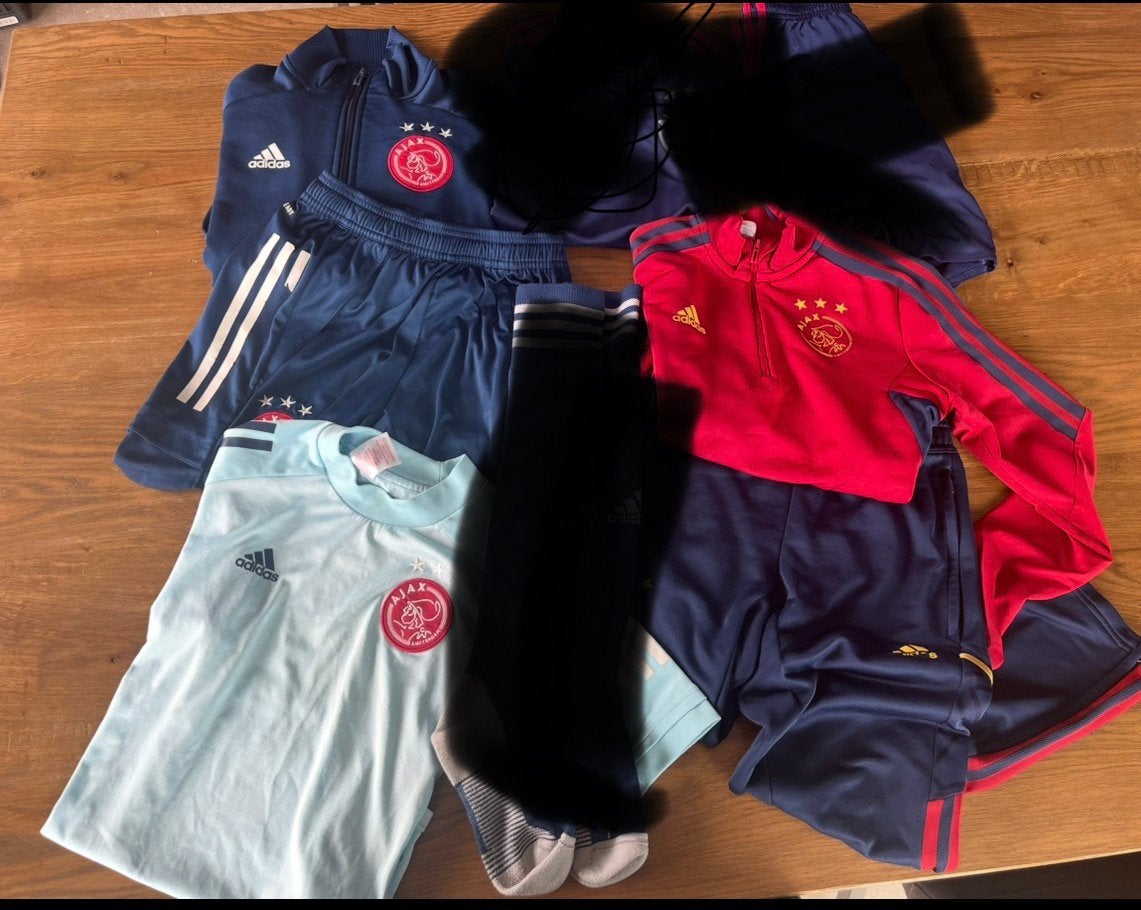 Ajax kledingpakket voor jongens, maat 152-164, Ophalen of Verzenden, Gebruikt, Jongen