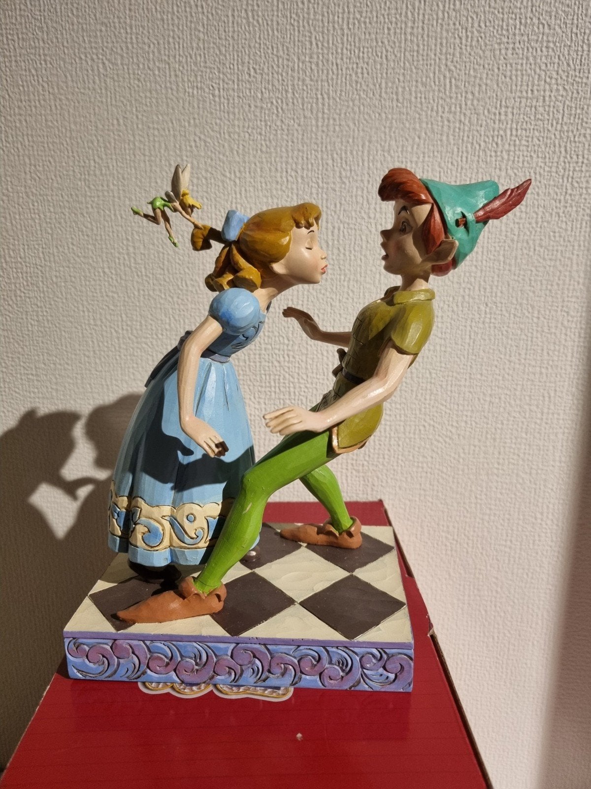 Disney Traditions Jim Shore Peter Pan & Wendy beeld, Ophalen of Verzenden, Peter Pan of Pinokkio, Beeldje of Figuurtje