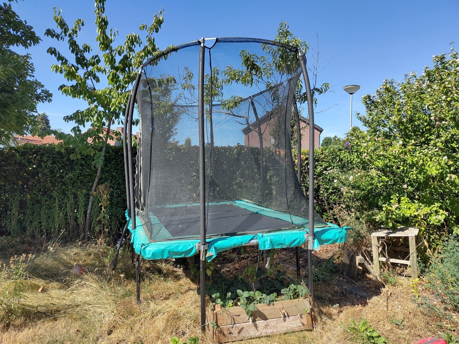salta trampoline, Kinderen en Baby's, Speelgoed | Buiten | Trampolines, Ophalen, Gebruikt