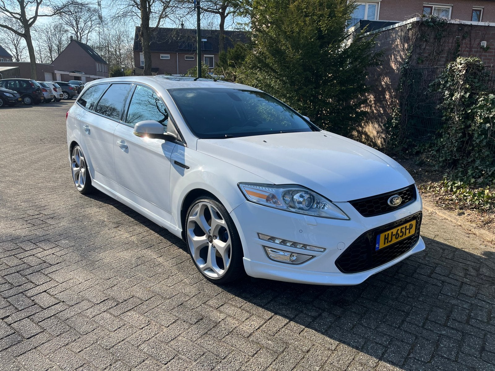 Ford Mondeo 2.0 ecoboost 241pk Wagon 2010 Wit, 1800 kg, Zwart, 4 cilinders, Mondeo