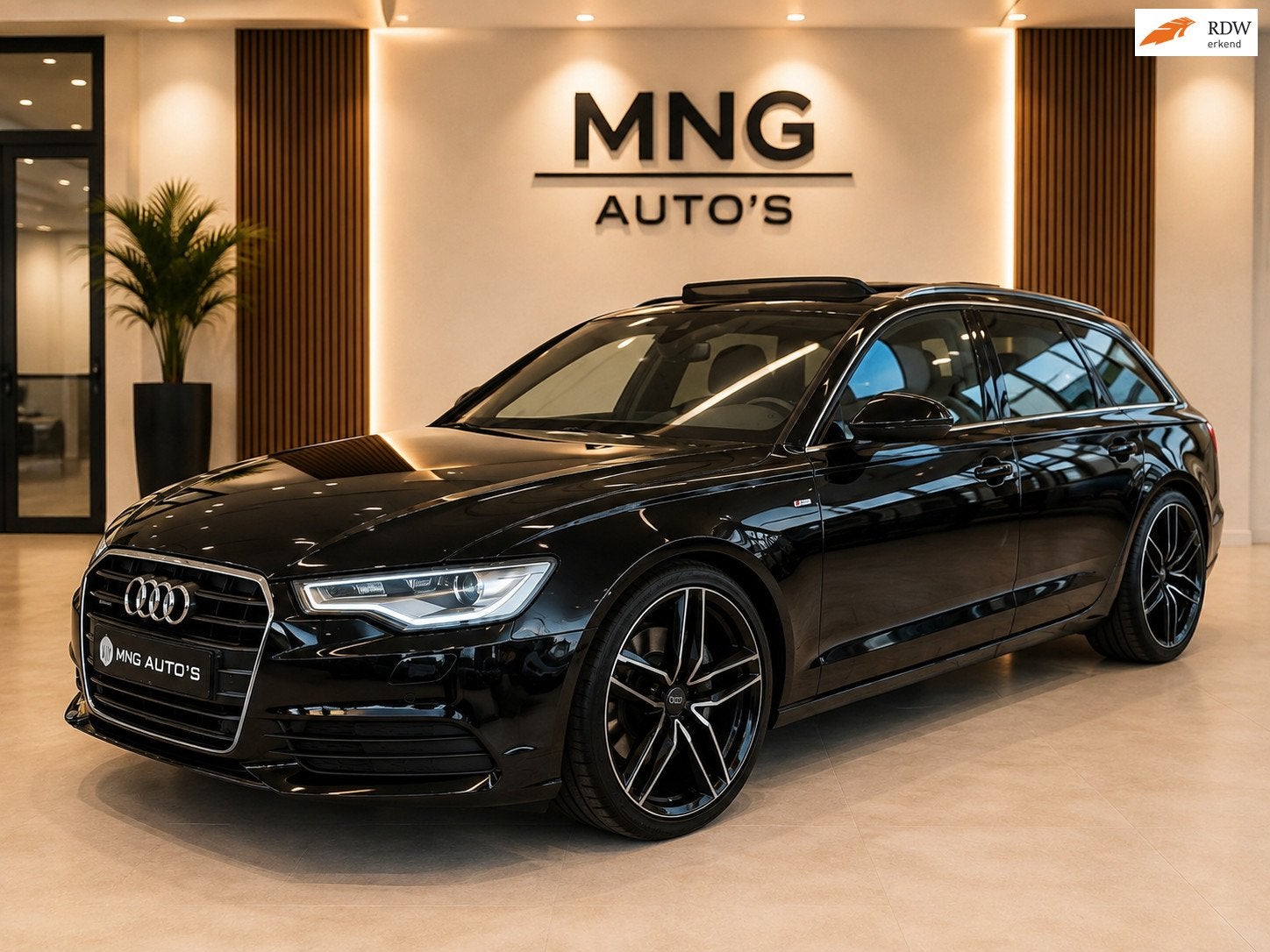Audi A6 Avant 3.0 TDI quattro S-Line 180kw|Pano|100% Histori, Auto's, Audi, Automaat, Gebruikt, Zwart, Automatische klimaatregeling