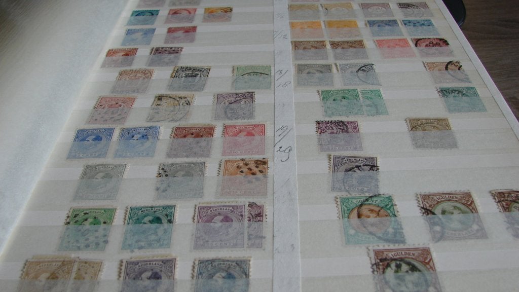 Verzameling Nederland in stokboek, Ophalen of Verzenden, Buitenland