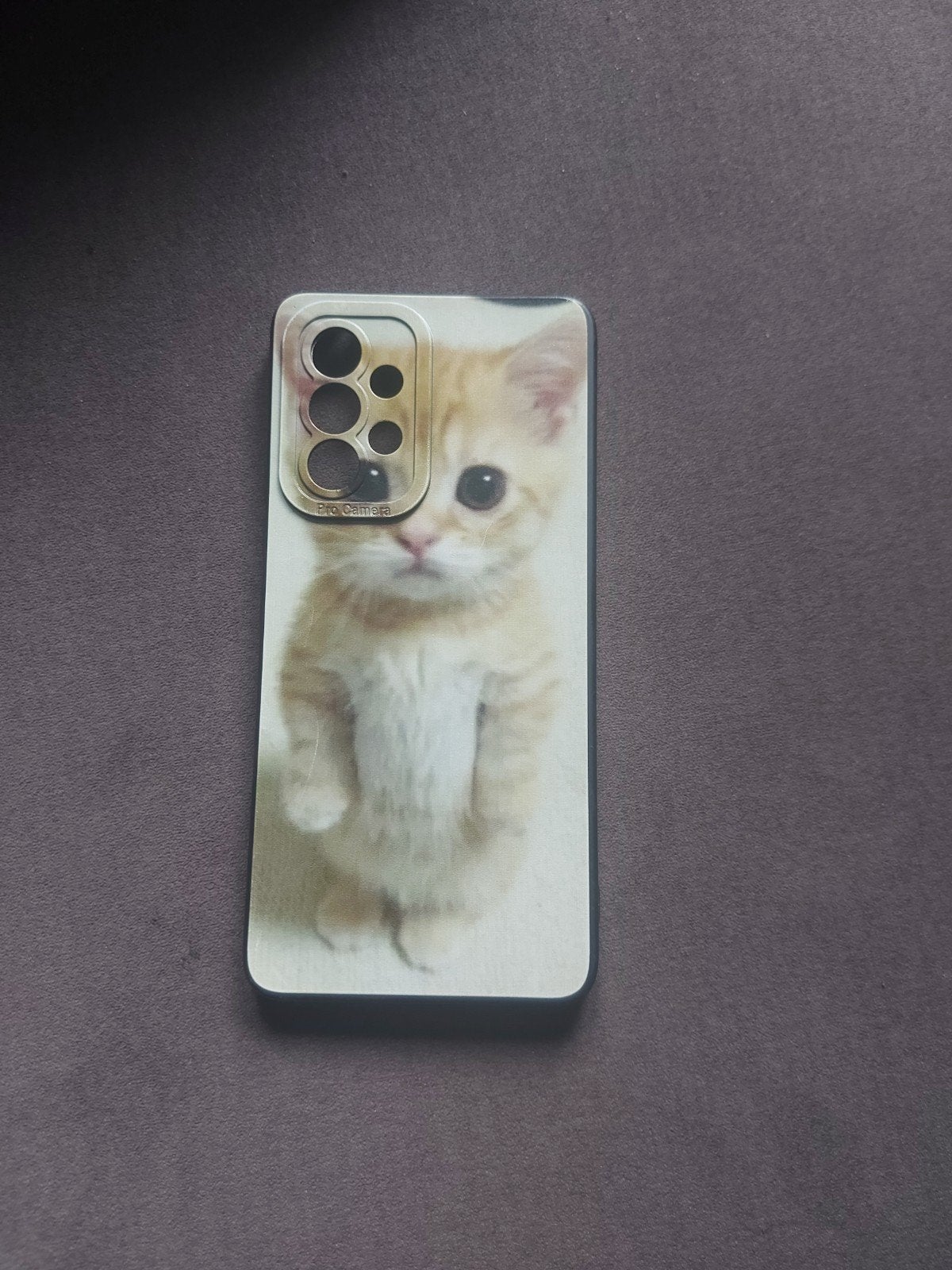 Telefoonhoesje met schattige kattenprint A53, Ophalen, Zo goed als nieuw, Hoesje of Tasje