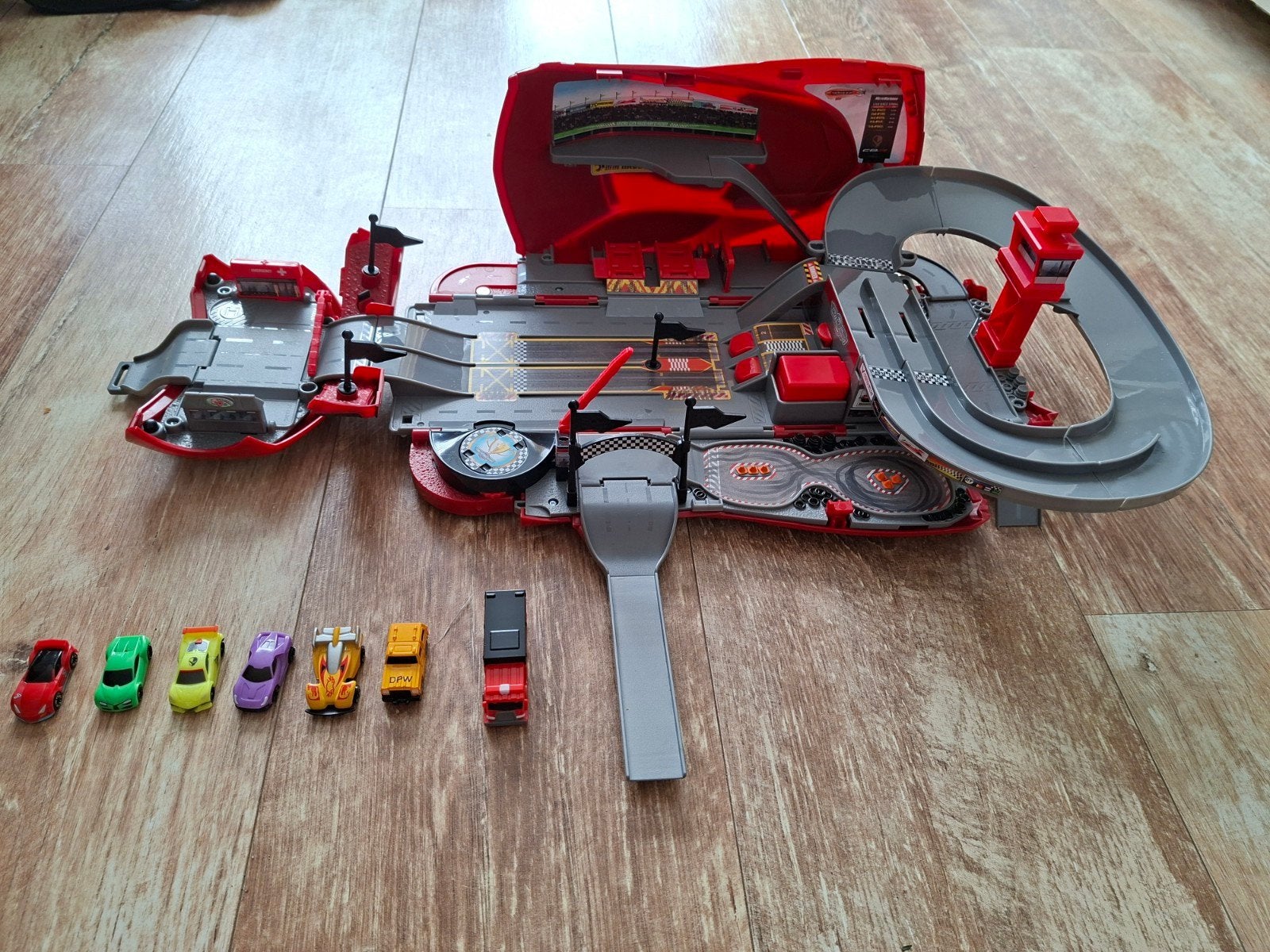 Micromachines Corvette racebaan, Ophalen of Verzenden, Zo goed als nieuw, Handmatig, Overige merken