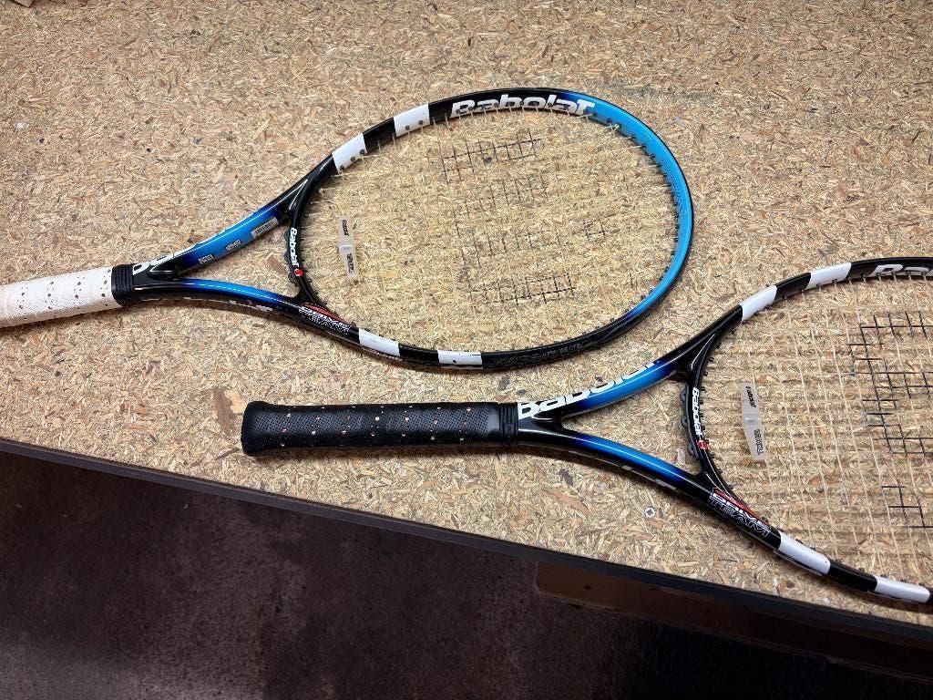 Tennisrackets Babolat Drive Team 2 stuks, Sport en Fitness, Tennis, Ophalen, L4, Zo goed als nieuw, Racket