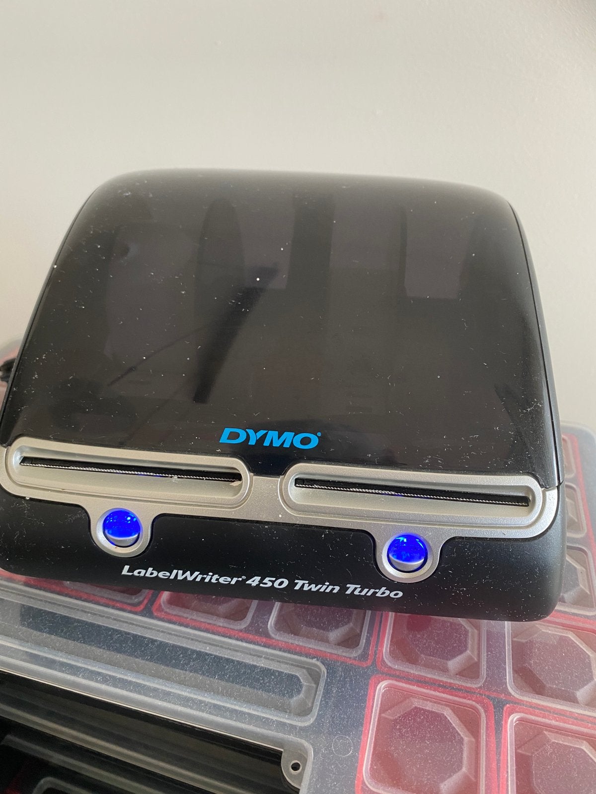 DYMO LabelWriter 450 Twin Turbo labelprinter – dubbele rol, Computers en Software, Labelprinters, Verzenden, Gebruikt, Etiket