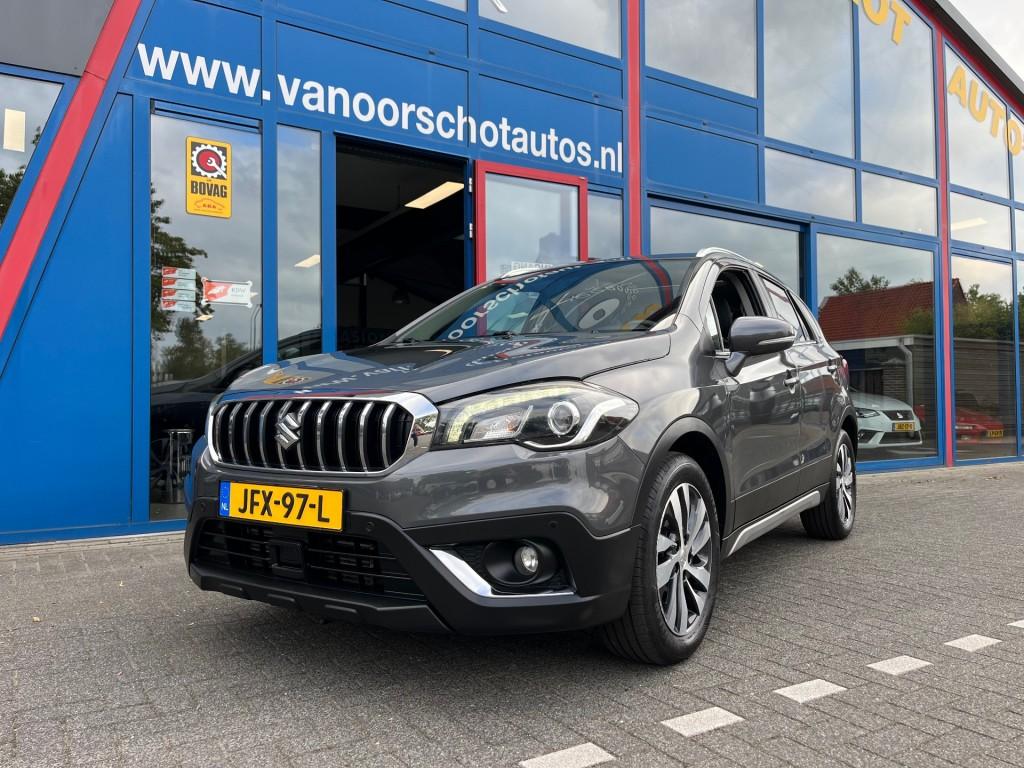 Suzuki SX4 S-CROSS 1.4 140pk Panodak Navi Carplay Camera Lee, Voorwielaandrijving, Gebruikt, Huisgarantie, 4 cilinders