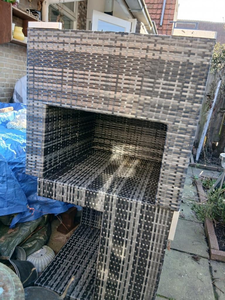 Tuinmeubel, 3 zits 2maal 1zits en tafel zitting kussens, Ophalen of Verzenden, 110 cm of meer, Minder dan 65 cm