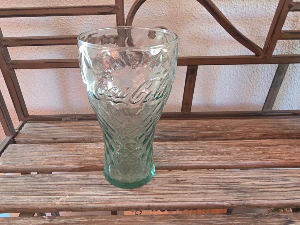 Coca Cola glas Mc Donalds 2013, Ophalen, Zo goed als nieuw, Frisdrankglas