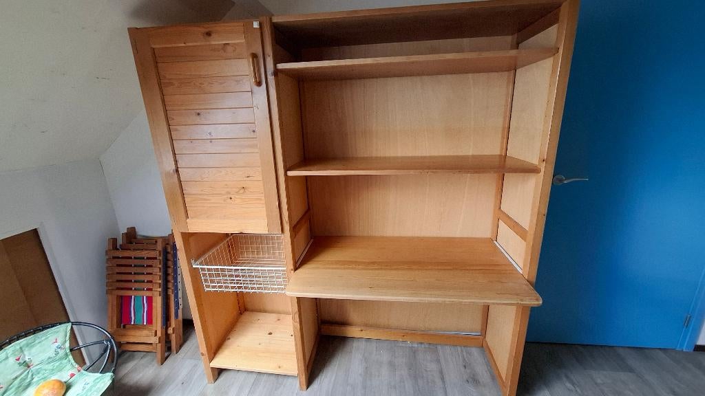 lundia wandmeubel, Ophalen, Gebruikt, Met deur(en), 150 tot 200 cm