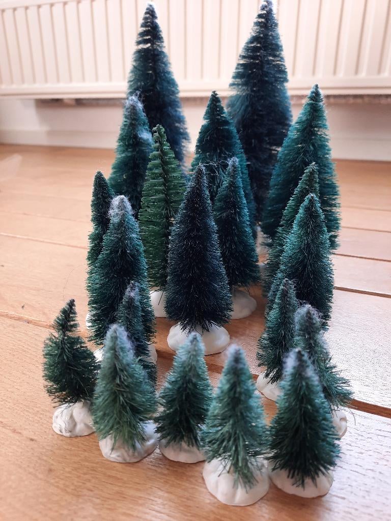 Kerstboompjes kerst boom - 20 stuks, Diversen, Kerst, Ophalen of Verzenden