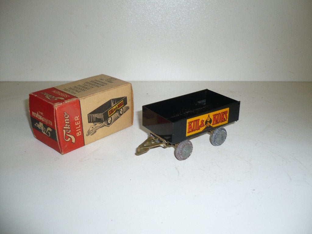 Tekno Denmark Aanhanger voor Dodge KUL & KOKS, Hobby en Vrije tijd, Modelauto's | 1:50, Ophalen of Verzenden, Nieuw, Bus of Vrachtwagen