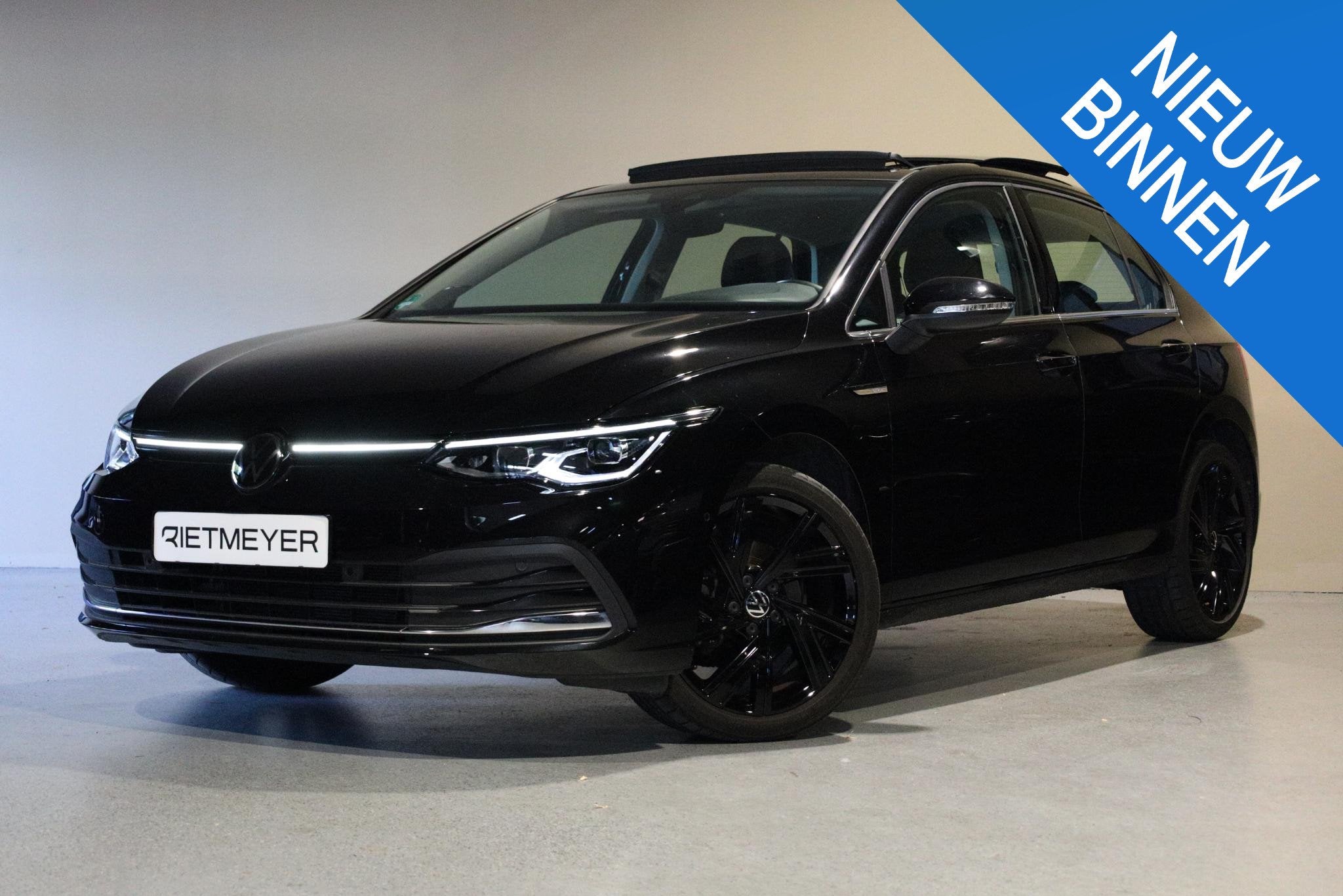 Volkswagen Golf 1.5 eTSI Style |Pano |Harman/Kardon |Memory/, Auto's, 12 maanden, 4 cilinders, Zwart, Bedrijf