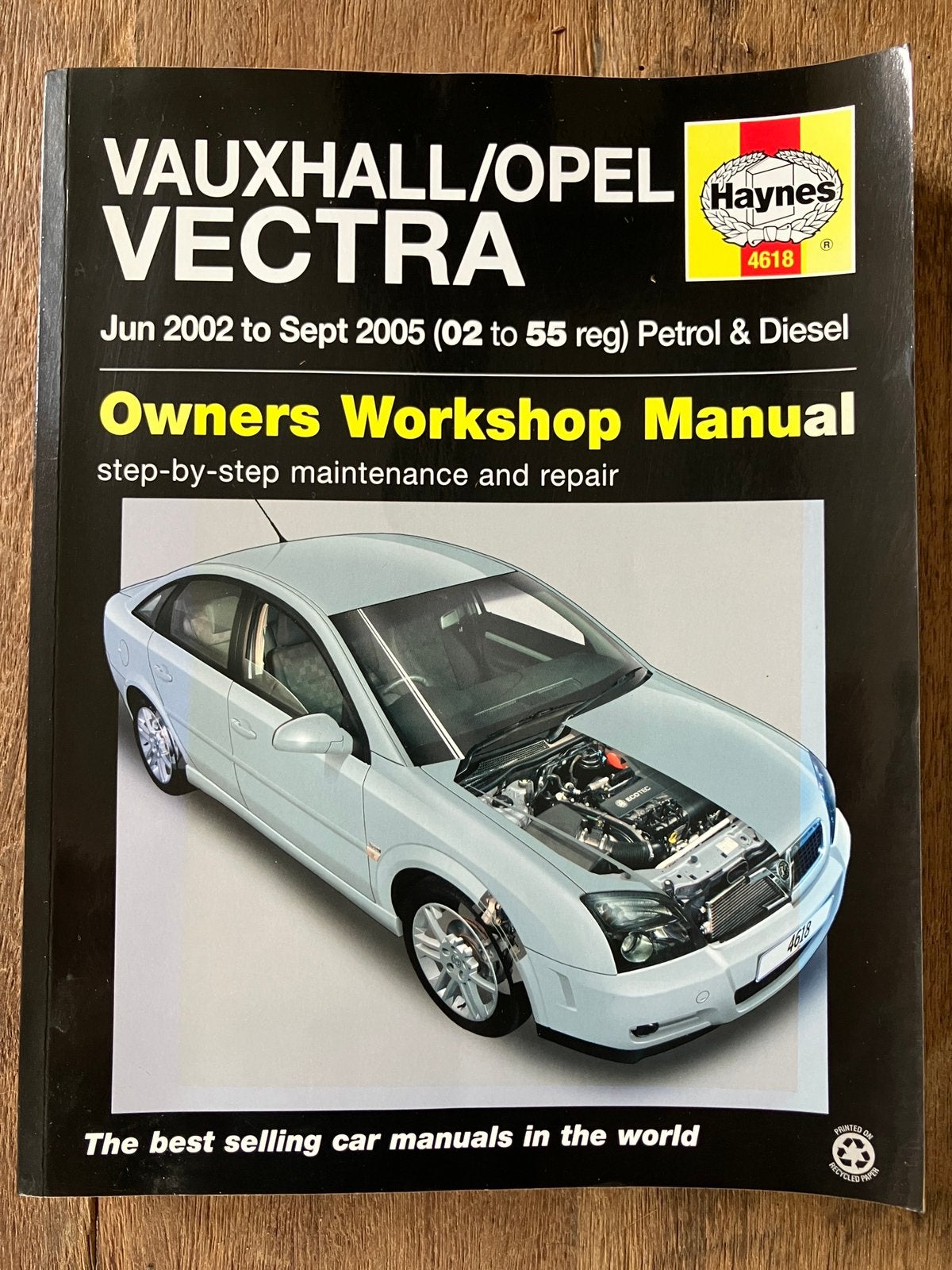 Haynes Werkplaatshandboek Opel / Vauxhall Vectra 2002 - 2005, Auto diversen, Ophalen of Verzenden
