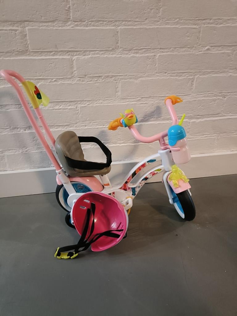 Baby Born fiets/driewieler met helm, Ophalen, Nieuw, Overige typen