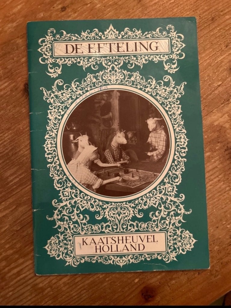 Efteling boekje 1974, Ophalen of Verzenden, Gebruikt, Overige typen