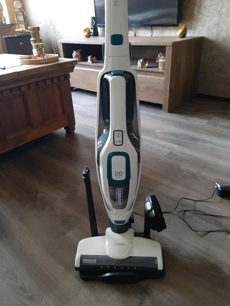 Leifheit Regulus PowerVac 2in1 Steelstofzuiger, Ophalen, Overige merken, Draadloos, Zo goed als nieuw