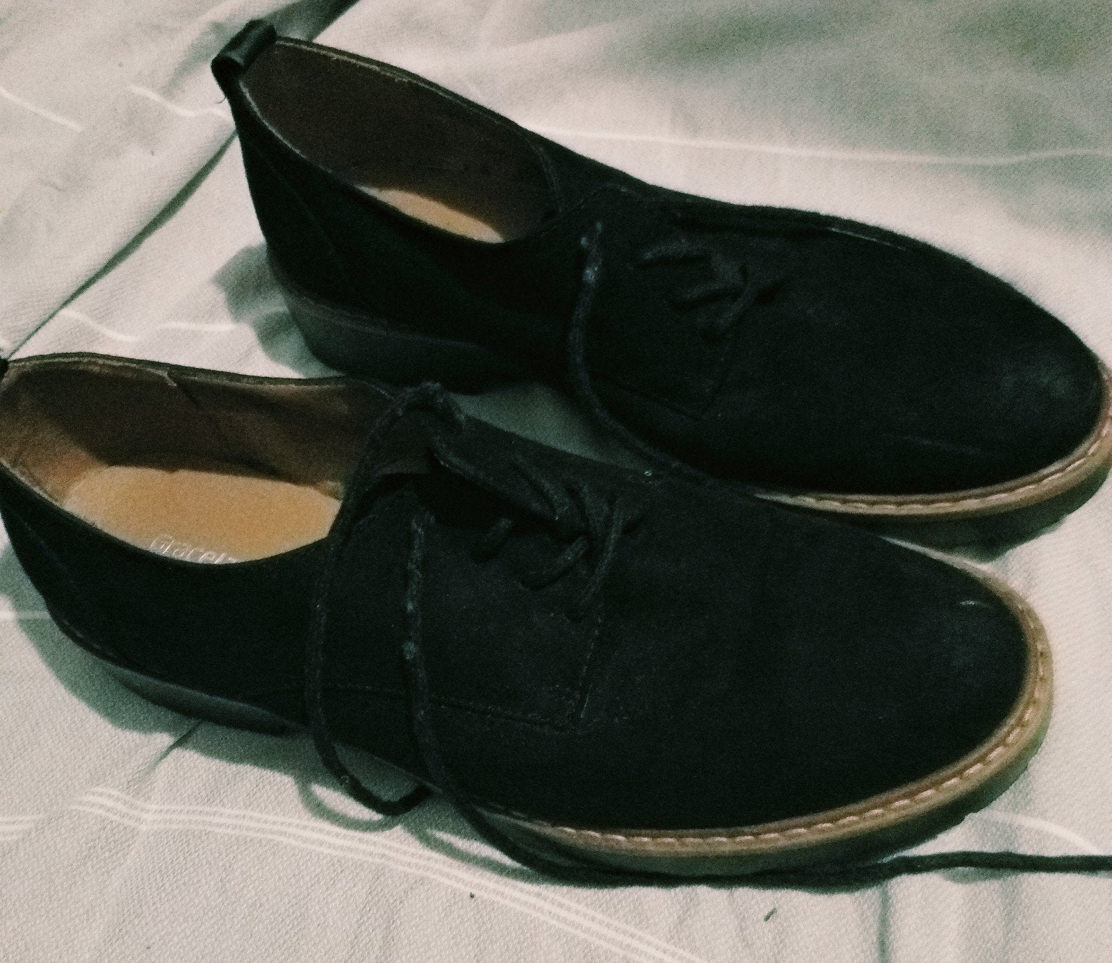 Zwarte Graceland veterschoenen - Maat 38, Schoenen met lage hakken, Verzenden, Zwart, Zo goed als nieuw