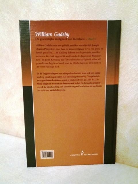 William Gadsby - de geestelijke metgezel van Kershaw dl1-5, Ophalen of Verzenden, Nieuw, Christendom | Protestants