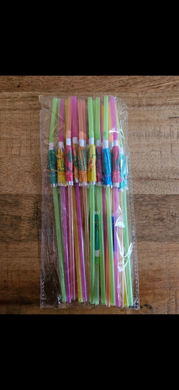 Feest rietjes: Ananas, Flamingo en Cocktail paraplu's, Ophalen of Verzenden, Versiering