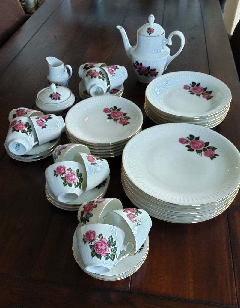 45-delig servies Rheinpfalz Hartporzellan (jaren 50/60), Ophalen