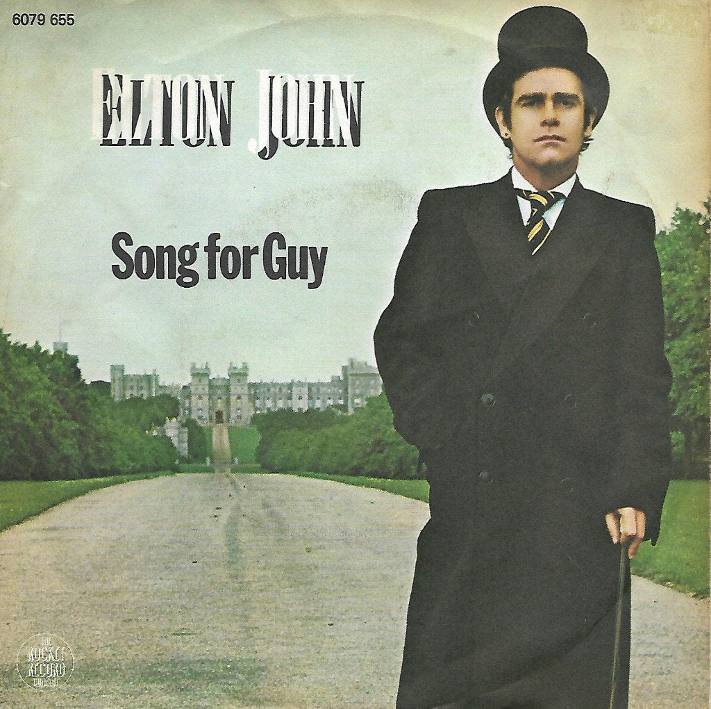 Elton John – Song For Guy, Verzenden, Gebruikt, 7 inch, Pop