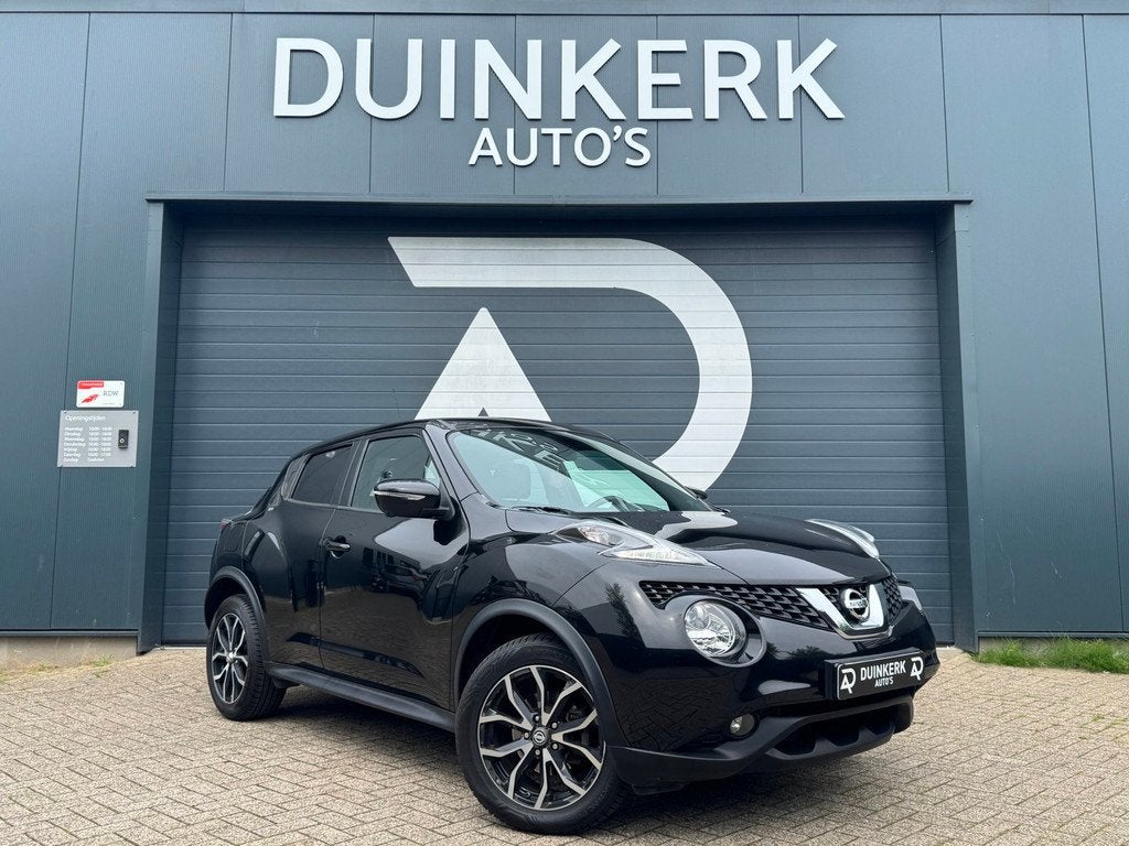 Nissan Juke 1.6 Connect Edition | Automaat | Airco | Climate, Auto's, Nissan, Euro 5, Stof, Zwart, 4 cilinders