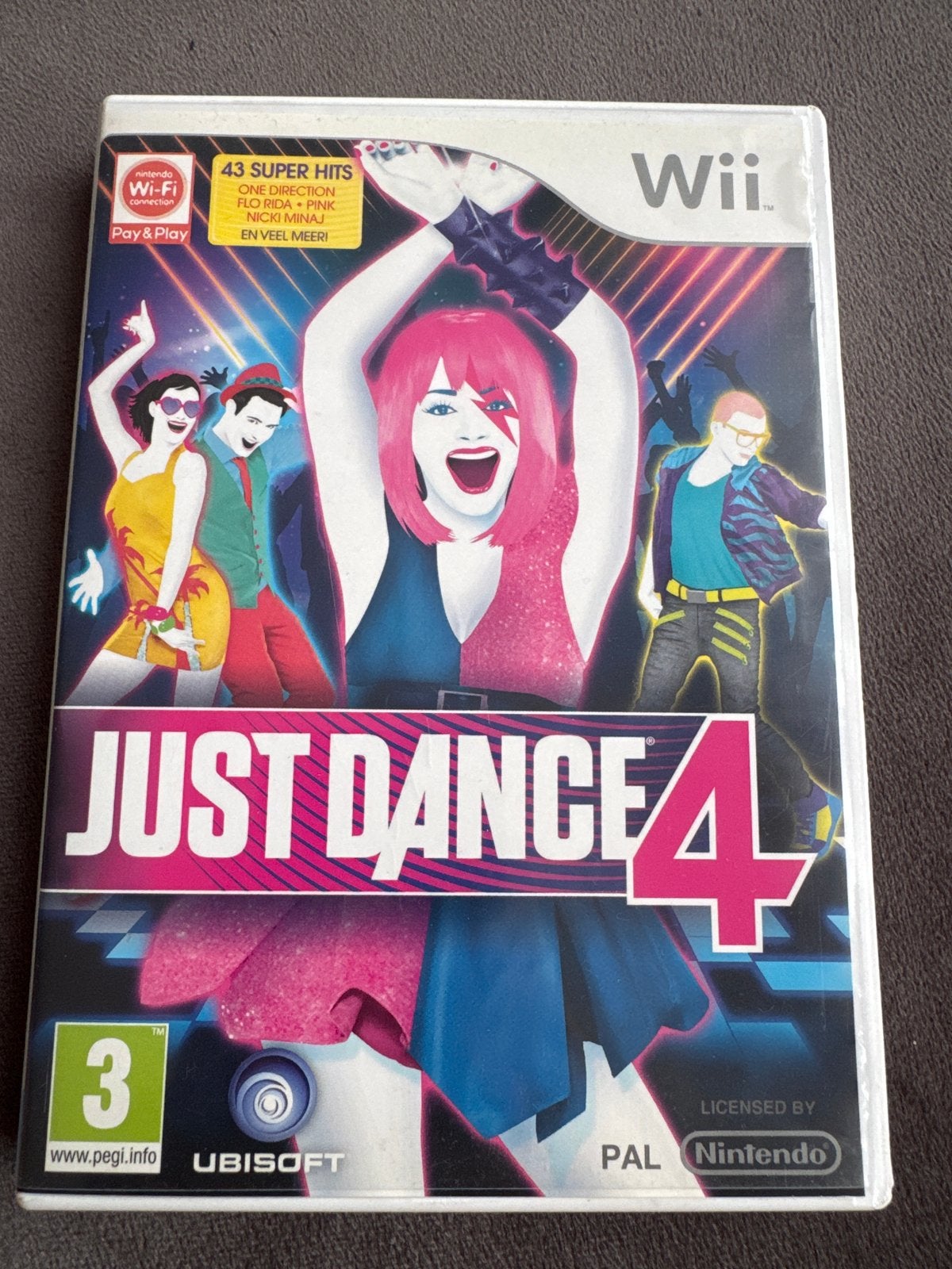 Just Dance 4 Wii - Dansgame met 43 super hits, Spelcomputers en Games, Games | Nintendo Wii, Muziek, Gebruikt, Eén computer, Ophalen of Verzenden