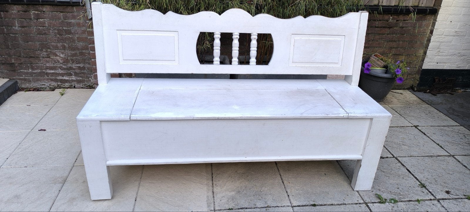 Brocante Klepbank!, Ophalen, Hout