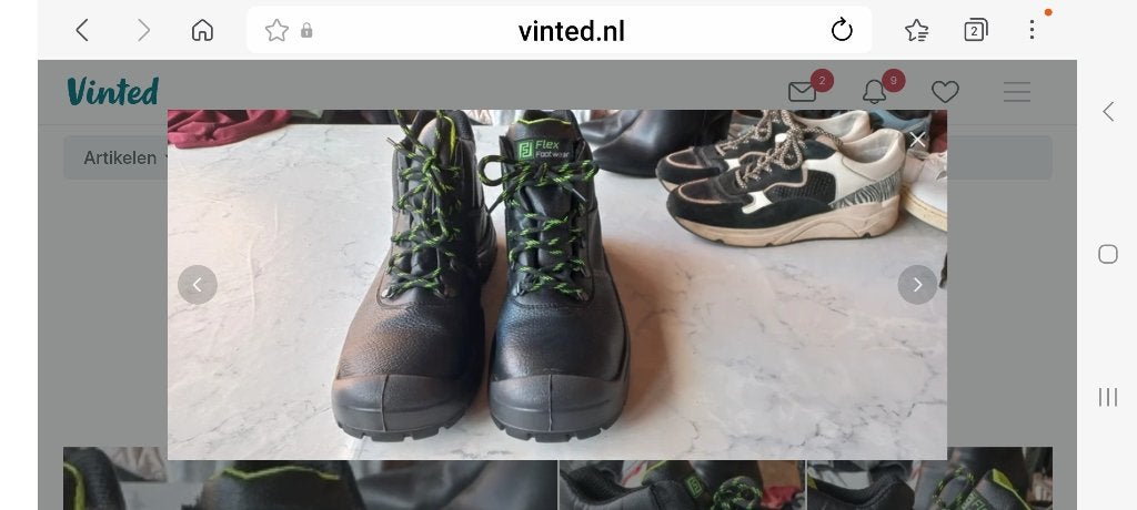 Splinternieuwe werkschoenen maat 47, Ophalen, Onbekend, Zwart, Nieuw