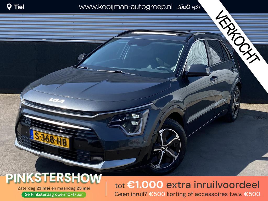 Kia Niro 1.6 GDi Hybrid DynamicPlusLine Nederlandse auto vol, 1374 kg, Automatische klimaatregeling, Gebruikt, Euro 6