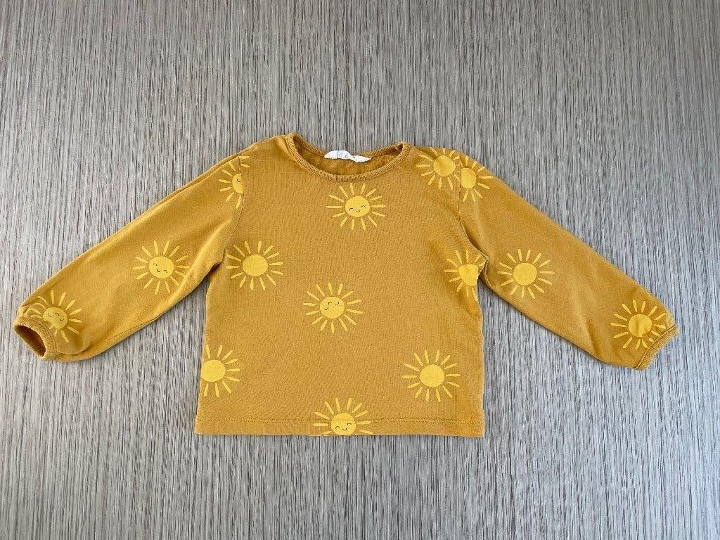 Trui met zonnetjes, maat 110/116, Meisje, Trui of Vest, H&M, Ophalen of Verzenden