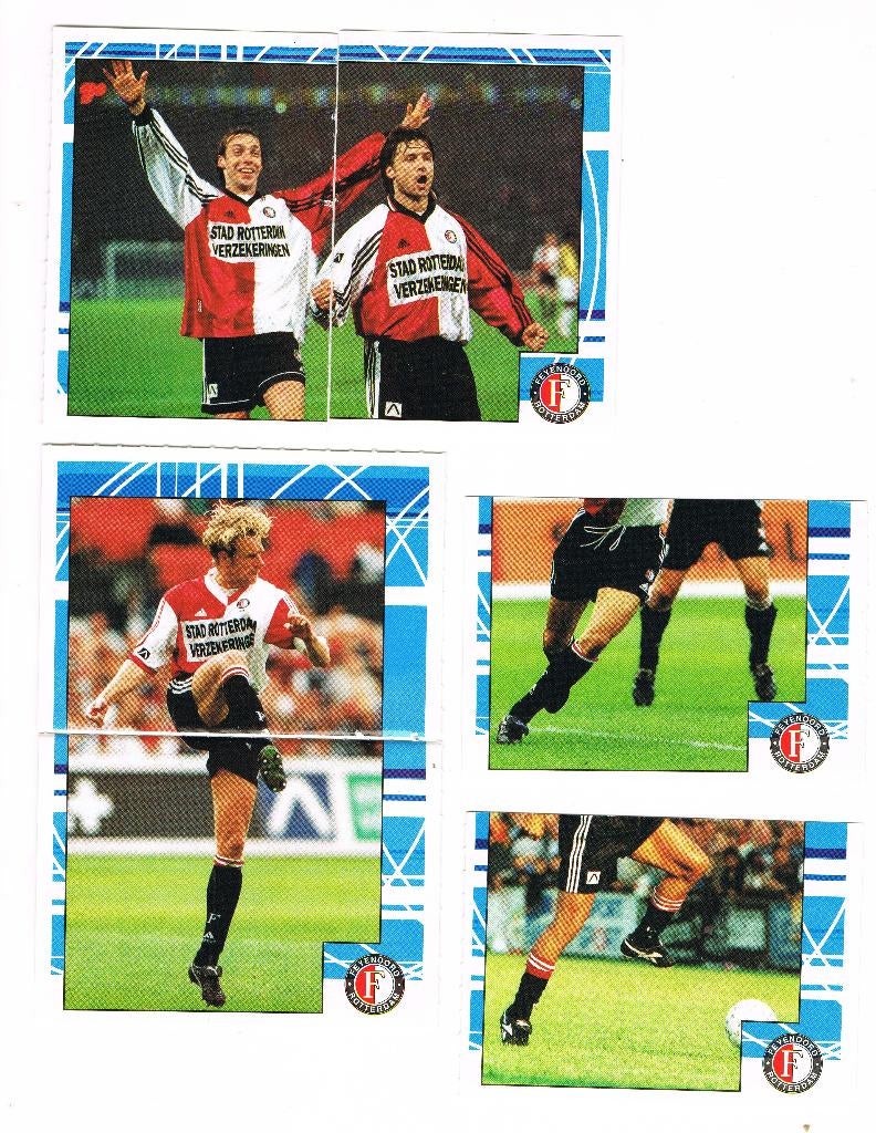 FEYENOORD 2000 - PANINI STICKERS, Ophalen of Verzenden, Buitenlandse clubs, Poster, Plaatje of Sticker