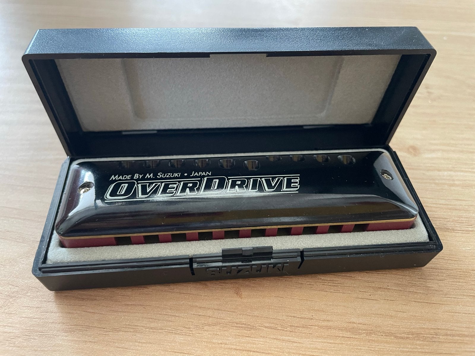 Suzuki Overdrive MR-300 Diatonische Mondharmonica C, Ophalen of Verzenden, Zo goed als nieuw
