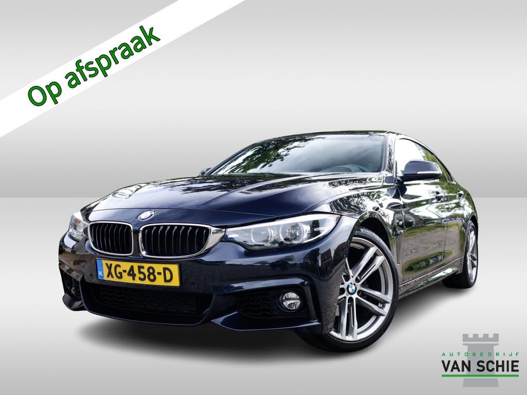 BMW 4 Serie Gran Coupé 418i High Executive 2e-Eig & Keurig-, Auto's, Automaat, 12 maanden, Gebruikt, Zwart