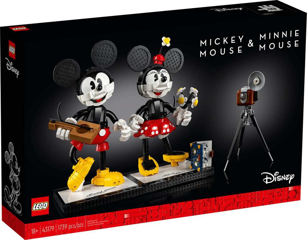 Lego 43179 Mickey en Minnie Mouse Ongeopend, Lego, Nieuw, Ophalen of Verzenden, Disney