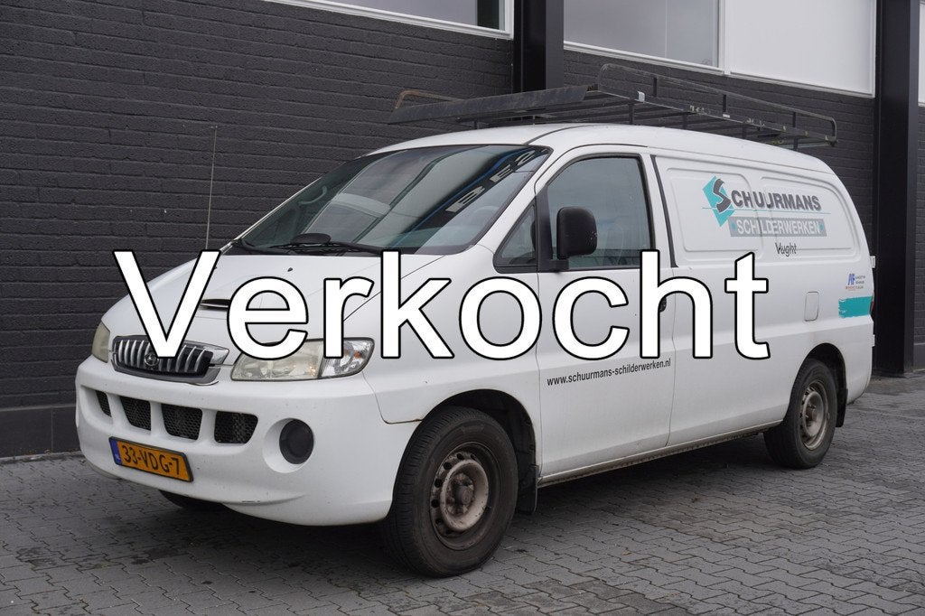 Hyundai H200 2.5 TCI 100PK L2 - Imperiaal - Trekhaak - Radio, Auto's, 1786 kg, Gebruikt, 4 cilinders, 700 kg